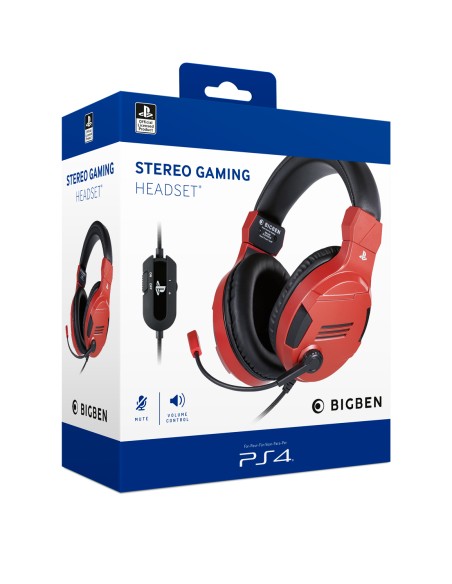 BIGBEN PS4 CUFFIA LICENZA UFFICIALERED