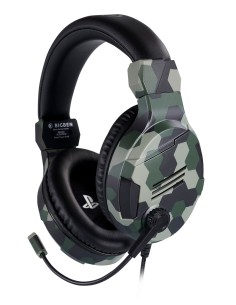 BIGBEN PS4 CUFFIA LICENZA UFFICIALEVERDE CAMO