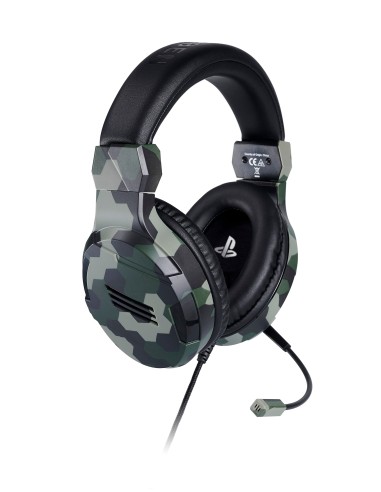 BIGBEN PS4 CUFFIA LICENZA UFFICIALEVERDE CAMO