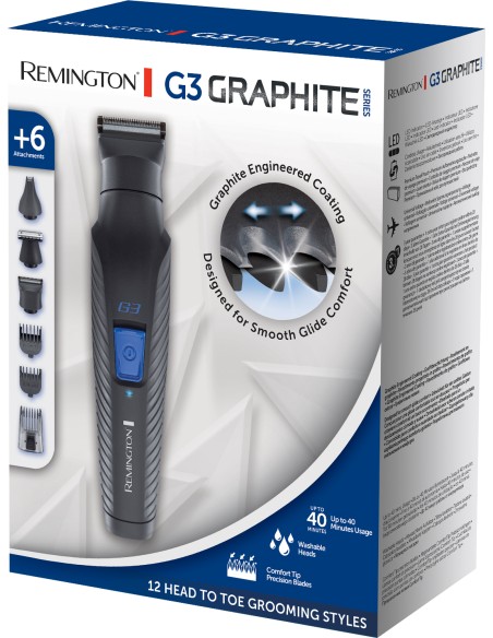 REMINGTON PG3000 RIFINITORE VISOCON RIVESTIMENTO IN GRAFITE LAVABILE