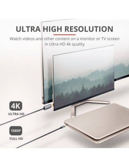 TRUST 23332 CAVO HDMI TYPE-C 1,8M