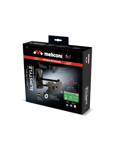 MELICONI SLIMSTYLE PLUS 100-200SPIN SDR STAFFA D.ROTATION 26"/43"