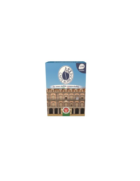 CAPSULE CAFFE': vendita online BORBONE PALAZZO DECISA CIALDA CARTADM44 50PZ. 44BNERAPALAZDEC050N in offerta