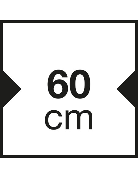 GLEMGAS GHC631IX CAPPA 60 CM. 1MOTORE 3V. INOX - CLASSE D