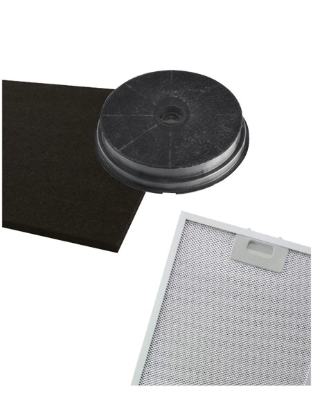GLEMGAS GHC631IX CAPPA 60 CM. 1MOTORE 3V. INOX - CLASSE D