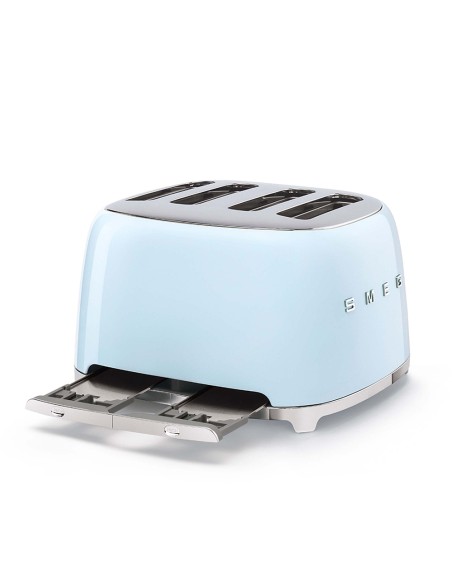 SMEG TSF03PBEU TOSTAPANE 4 FETTE AZZURRO