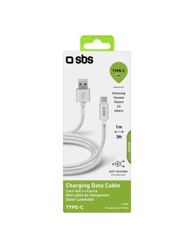 SBS TECABLPOLOTYPECW CAVO USB/C    BIANCO