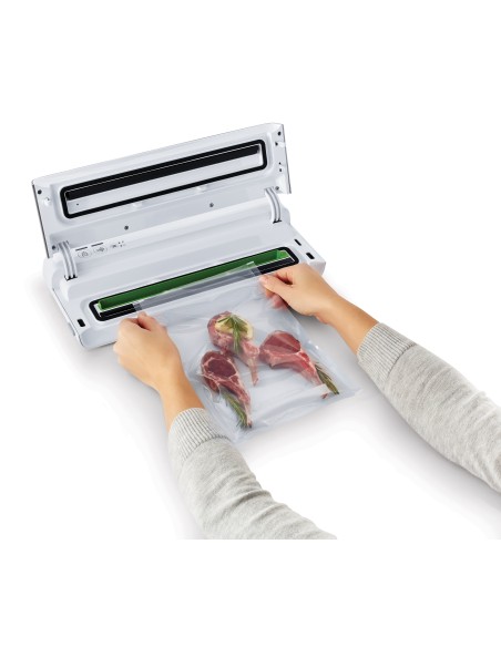 FOOD SAVER JF0100 MACCH. SOTTOVUOTO BIANCO/ARGENTO