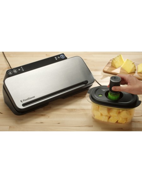 MACCHINE SOTTOVUOTO: vendita online FOOD SAVER JF3190 MACCH. SOTTOVUOTO ACCIAIO/NERO in offerta