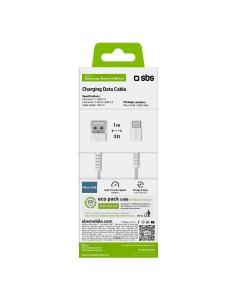 SBS TECABLEMICROW CAVO DATI USB 2.0 A MICRO USB 2