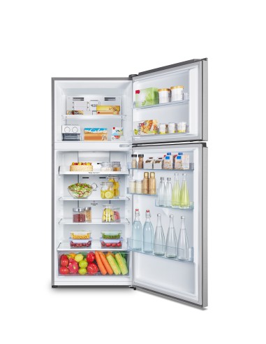 FRIGORIFERI DOPPIA PORTA: vendita online HISENSE RT488N4DC2 FRIGO D.P. E NF 375LT INOX LOOKING H172 L70 P63,5 in offerta