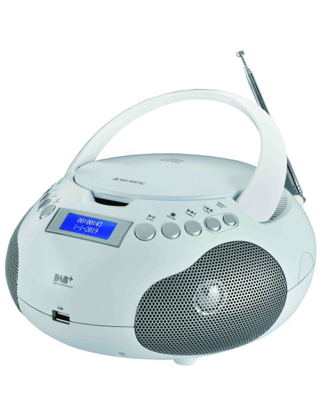 MAJESTIC AH-265 BOOMBOX DAB RADIO  CD MP3 USB FM/DAB
