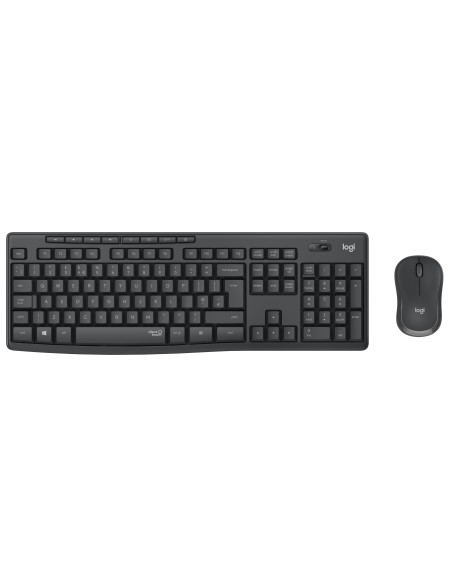 LOGITECH MK295 SILENT NERO COMBO TASTIERA E MOUSE WIRELESS