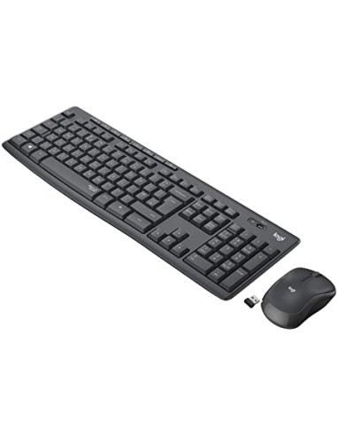 LOGITECH MK295 SILENT NERO COMBO TASTIERA E MOUSE WIRELESS