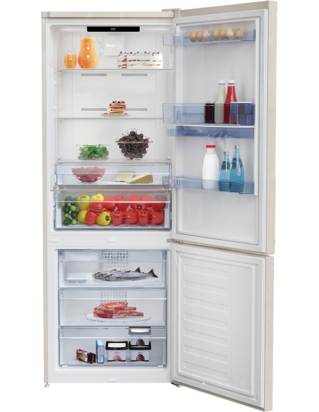BEKO RCNE560E40DBN COMB. E NF 497  LT SABBIA L70 H192 DISPENSER