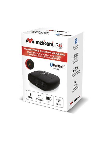 MELICONI TRASMETTITORE BLUETOOTH DIGITALE E ANALOGICO