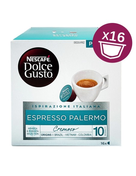 CAPSULE CAFFE': vendita online NESTLE NESC. DOLCE GUSTO ESPRESSO PALERMO 16 CAPSULE in offerta