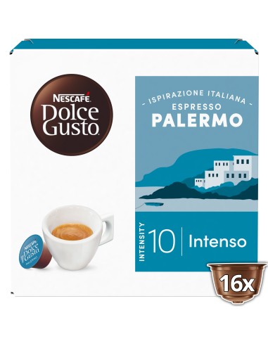 CAPSULE CAFFE': vendita online NESTLE NESC. DOLCE GUSTO ESPRESSO PALERMO 16 CAPSULE in offerta