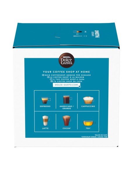 CAPSULE CAFFE': vendita online NESTLE NESC. DOLCE GUSTO ESPRESSO PALERMO 16 CAPSULE in offerta