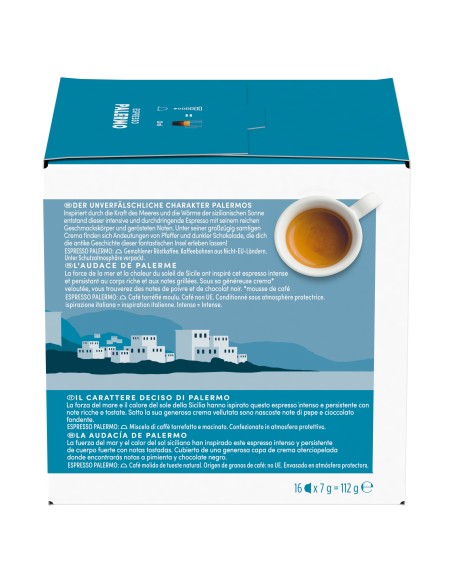 CAPSULE CAFFE': vendita online NESTLE NESC. DOLCE GUSTO ESPRESSO PALERMO 16 CAPSULE in offerta