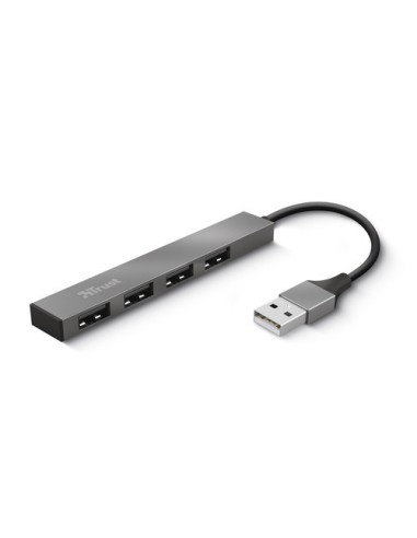 TRUST 23786 HALYX ALUMINIUM 4-PORT MINI USB HUB