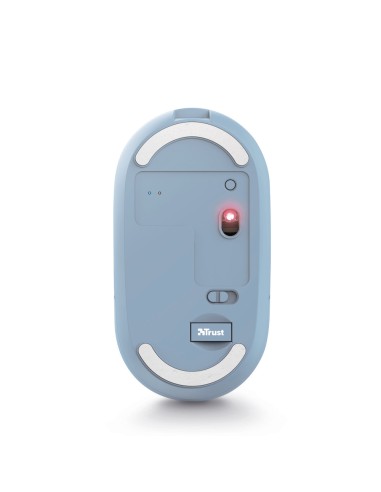 TRUST 24126 PUCK RECHARGEABLE BLUETOOTH BLUE WIRELESS MOUSE