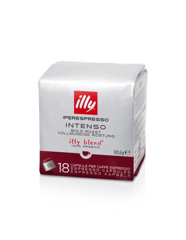 CAPSULE CAFFE': vendita online ILLY INTENSO CAPSULE 18 PZ in offerta