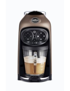 MACCHINE CAFFE' ESPRESSO: vendita online LAVAZZA 18000286 LM950 DESEA BROWN WALNUT MACCHINA CAFFE' in offerta