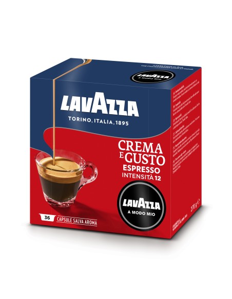 LAVAZZA 8889 CREMA E GUSTO ASTUCCIO 36 CAPSULE