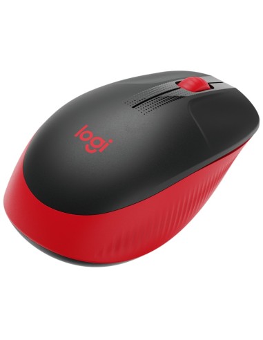 LOGITECH M190 MOUSE WIRELESS ROSSO