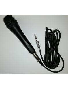 MAJESTIC MIC-620 MICROFONO FILO 2,9M CONNETTORE XLR DA 6,3MM 2