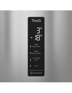 LG GBB567PZCMB COMB. E NF 462LT INOX PREMIUM H185 L70 INVERTER DISPLAY 2