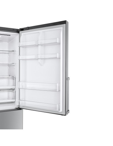 FRIGORIFERI COMBINATI: vendita online LG GBB567PZCMB COMB. E NF 462LT INOX PREMIUM H185 L70 INVERTER DISPLAY in offerta