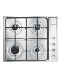 SMEG S64S PIANO COTTURA 60CM INOX 2