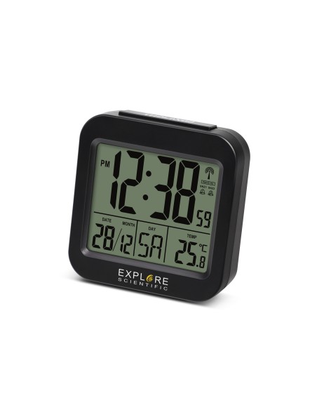 EXPLORE RDC1008 BK OROLOGIO CON CALENDARIO ALLARME TEMPERATURA NERO