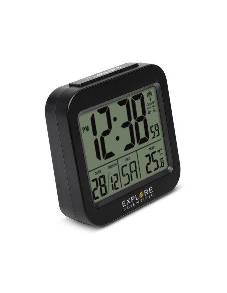 EXPLORE RDC1008 BK OROLOGIO CON CALENDARIO ALLARME TEMPERATURA NERO