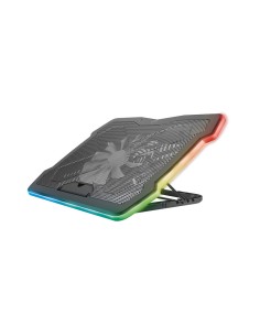 TRUST 24192 GXT 1126 AURA MULTICOLOR ILLUMINATED LAPTOP COOLING STAND 2