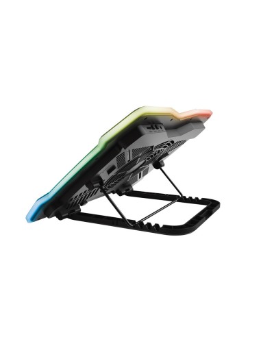 TRUST 24192 GXT 1126 AURA MULTICOLOR ILLUMINATED LAPTOP COOLING STAND
