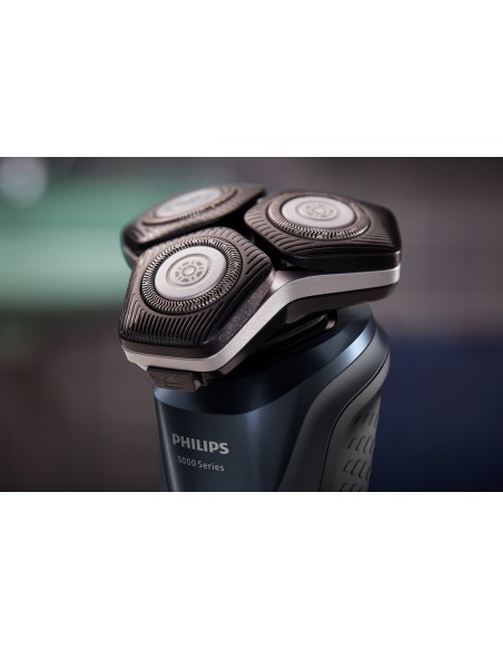 PHILIPS S5885/35 RASOIO SERIES 5000 WET&DRY MIDNIGHT BLUE