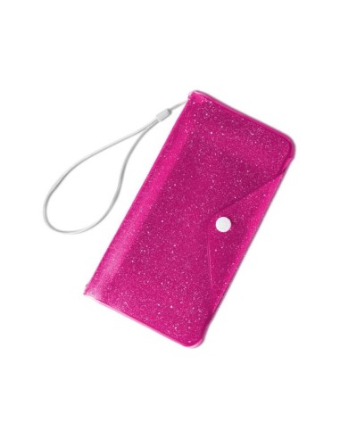 CELLY SPLASHWALL18PK CUSTODIA IMPERMEABILE A LIBRO 6,5" ROSA