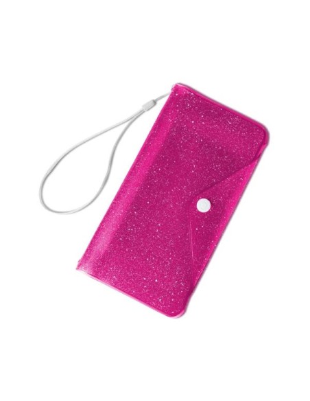 CELLY SPLASHWALL18PK CUSTODIA IMPERMEABILE A LIBRO 6,5" ROSA