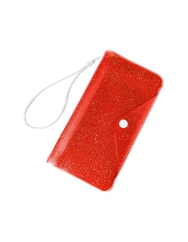 CELLY SPLASHWALL18OR CUSTODIA IMPERMEABILE A LIBRO 6,5" ARANCIONE