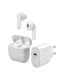 SBS KITAUDIOIP13 IPHONE 13 KIT ALIM.RETE 20W + AURICOLARI TWS