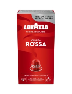 LAVAZZA 7004 QUALITA' ROSSA COMP.  NESPRESSO ALLUM. AST. 10 CAPSULE 2