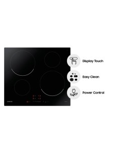 SAMSUNG NZ64T3707AK P. COTTURA 60CM INDUZIONE VETROCERAMICA NERO 2