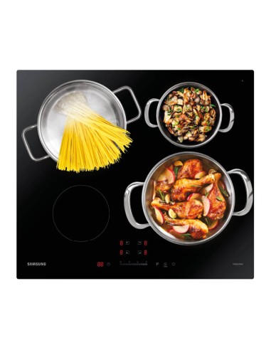 SAMSUNG NZ64T3707AK P. COTTURA 60CM INDUZIONE VETROCERAMICA NERO