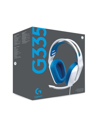 LOGITECH G335 BIANCO CUFFIA GAMING PC/CONSOLE JACK 3,5"