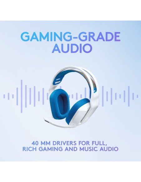 LOGITECH G335 BIANCO CUFFIA GAMING PC/CONSOLE JACK 3,5"