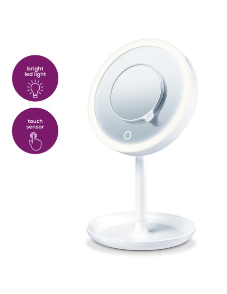 BEURER BS45 SPECCHIO COSMETICO CON LUCE LED LUMINOSA - SENSOR TOUCH