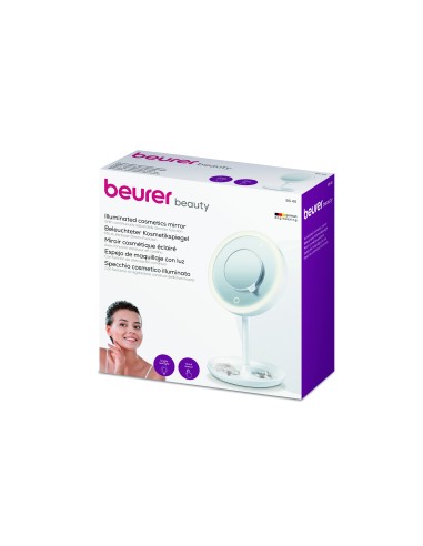 BEURER BS45 SPECCHIO COSMETICO CON LUCE LED LUMINOSA - SENSOR TOUCH